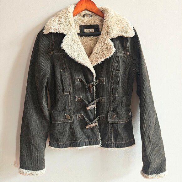 DECODED Sherpa Lined Corduroy Jacket - Picture 14 of 16